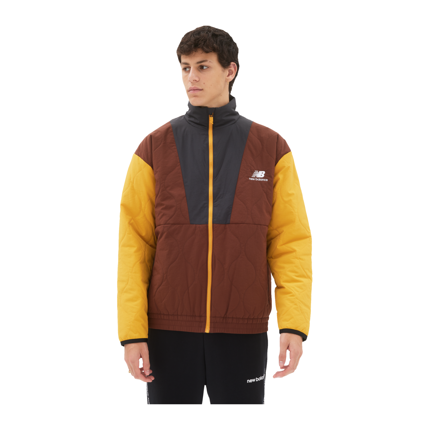 New Balance Athletics Outerwear Jacke Grau FROK