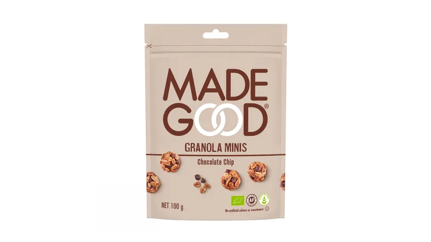 MADEGOOD Bio Granola Minis mit Chocolate Chips 100 g