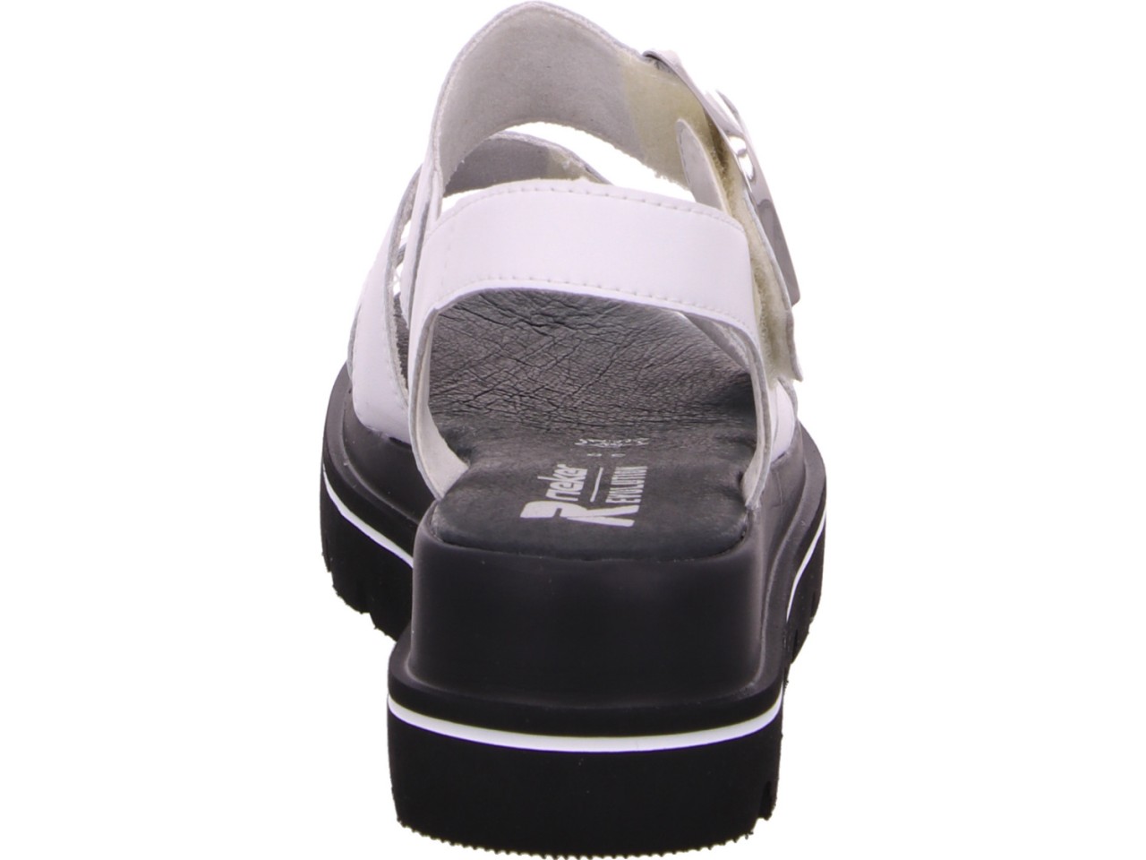 RIEKER Klassische Sandalen weiss