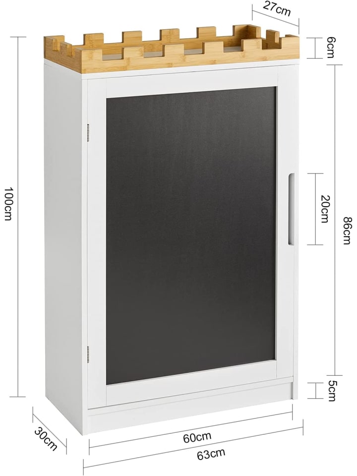SoBuy Kinderregal in Weiß und Natur - (B)63 x (H)100 x (T)30cm günstig kaufen onesize