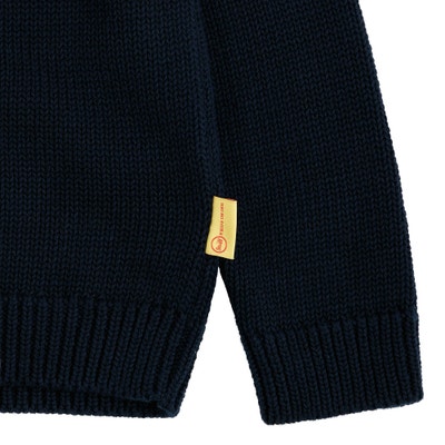 Pullover GOTS, dunkelblau für Jungs