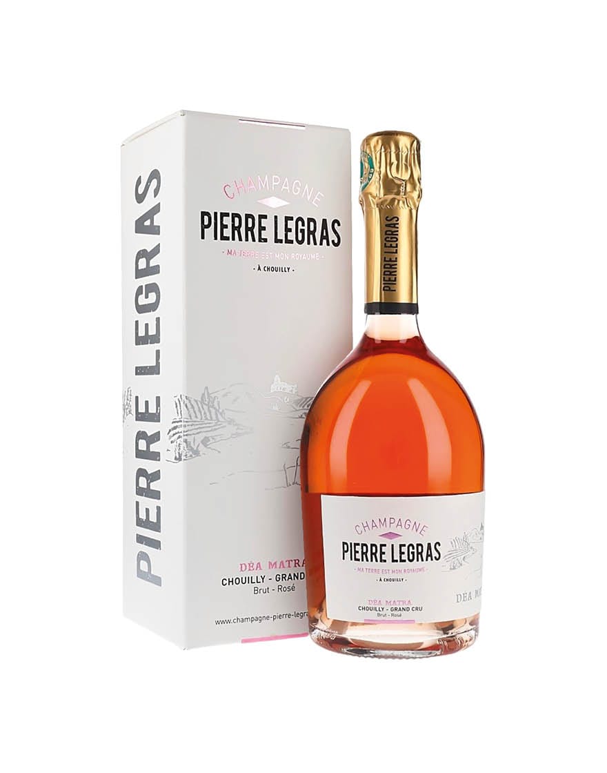 Champagne AOC Rosé Brut Grand Cru Dea Matra Pierre Legras 0,75 ℓ, En Étui
