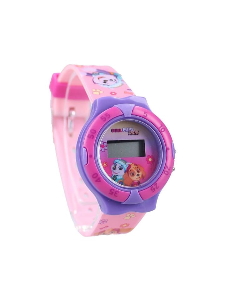 Paw Patrol Paw Patrol Digitale Kinderarmbanduhr Ideal für Kinder ab 3 in Pink günstig kaufen onesize