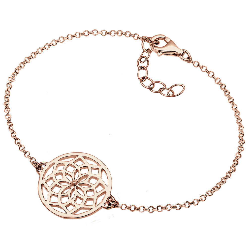 Elli Elli Bracelet Femmes Ornement Boho Festival Hippie en Argent Sterling 925 Bracelet