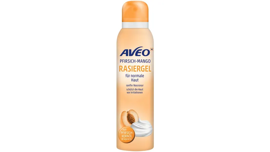 AVEO Rasiergel Pfirsich-Mango 200 ml