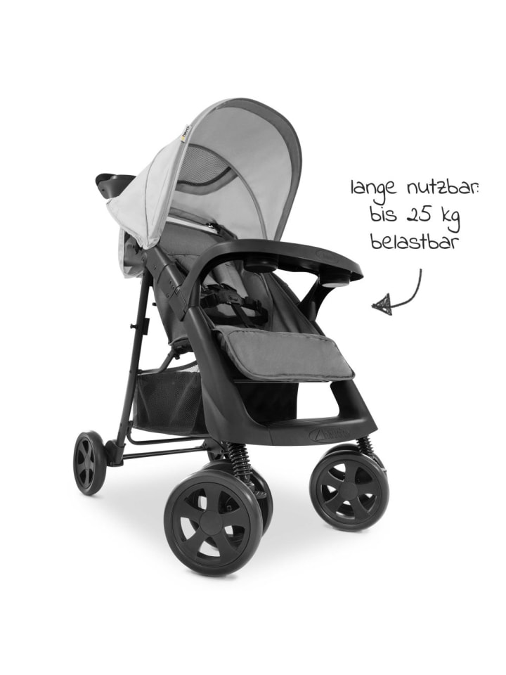 Hauck Buggy Shopper Neo II - Grey in grau,schwarz günstig kaufen onesize
