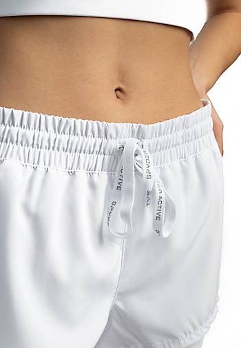 Spyder Frauen, die kurz mit seitlich offener Leggings laufen