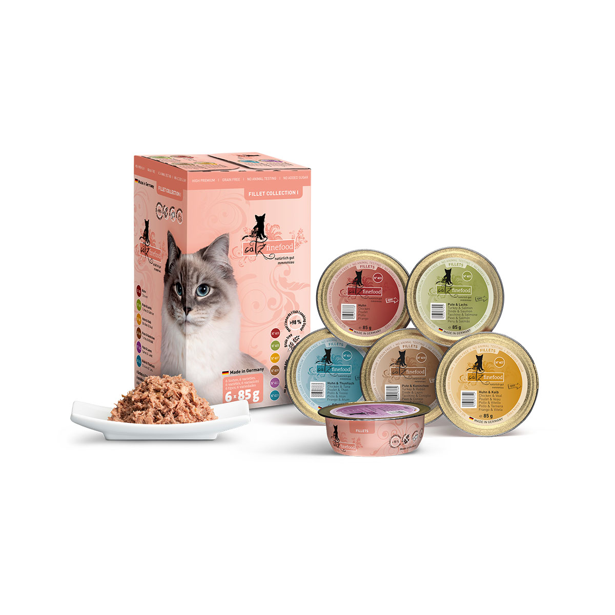 catz finefood Fillets Multipack 6x85g günstig kaufen