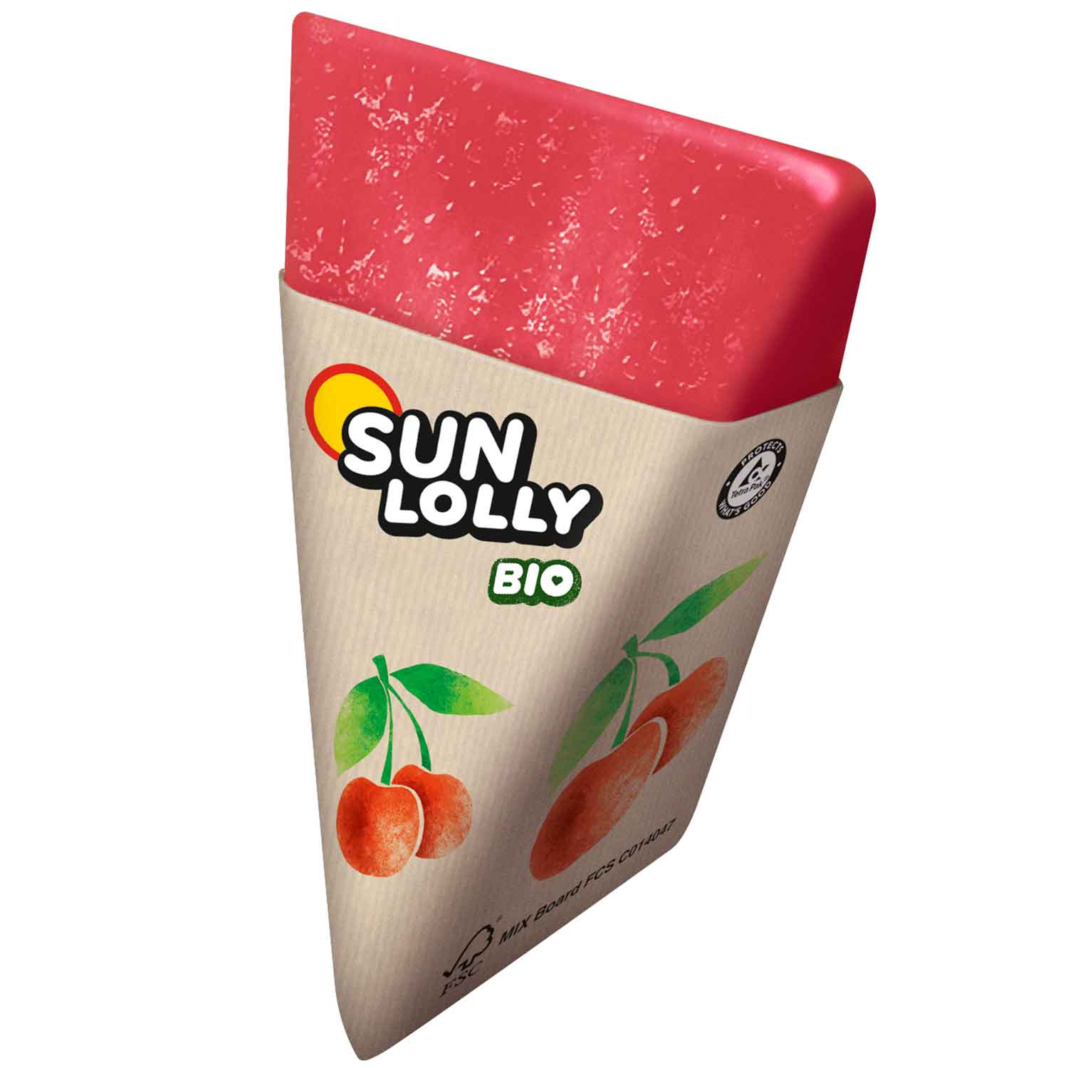 Sun Lolly Wassereis Kirsche Bio 7er