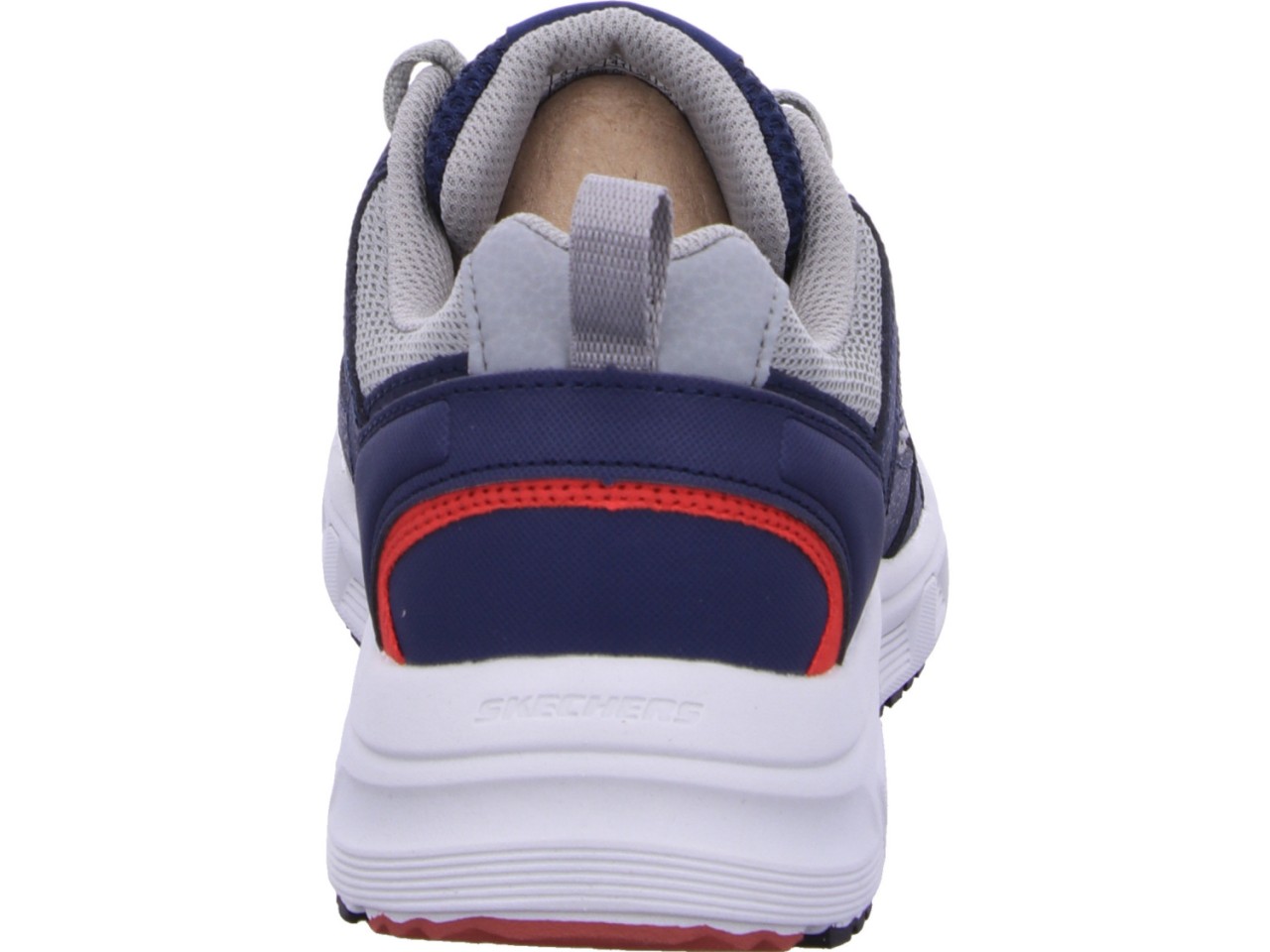 SKECHERS Freizeit Schnürer blau
