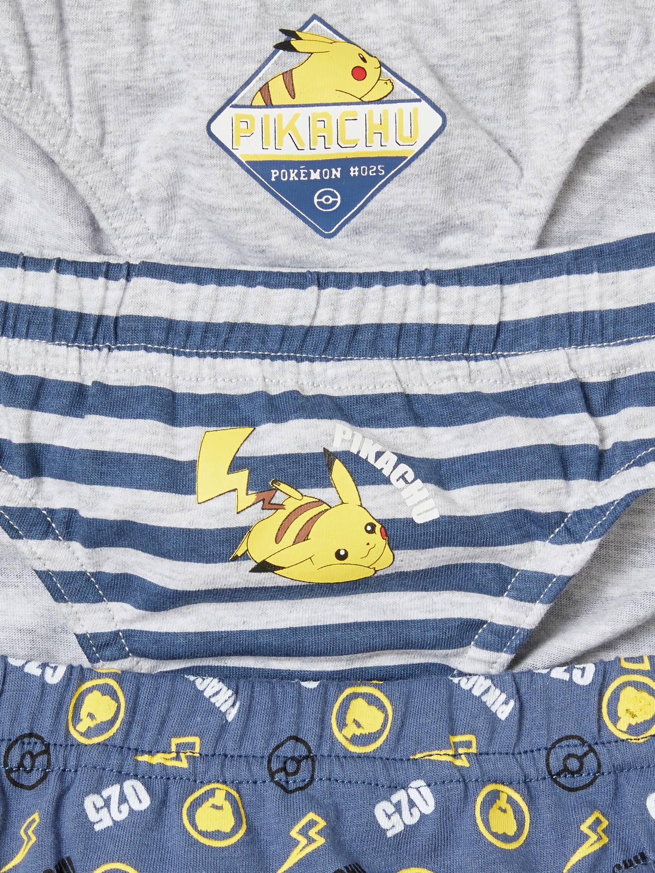 Pokemon 3er-Pack Jungen Slips POKEMON - pack blau