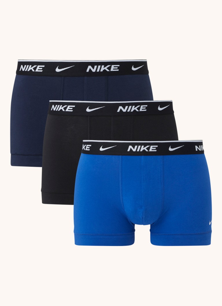 Lot de 3 boxers Nike avec logo imprimé