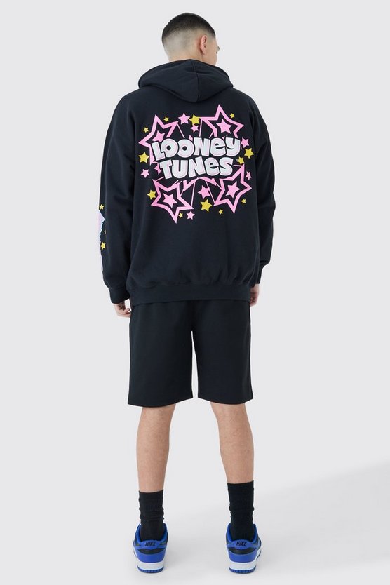 Oversize Hoodie mit lizenziertem Looney Tunes Print