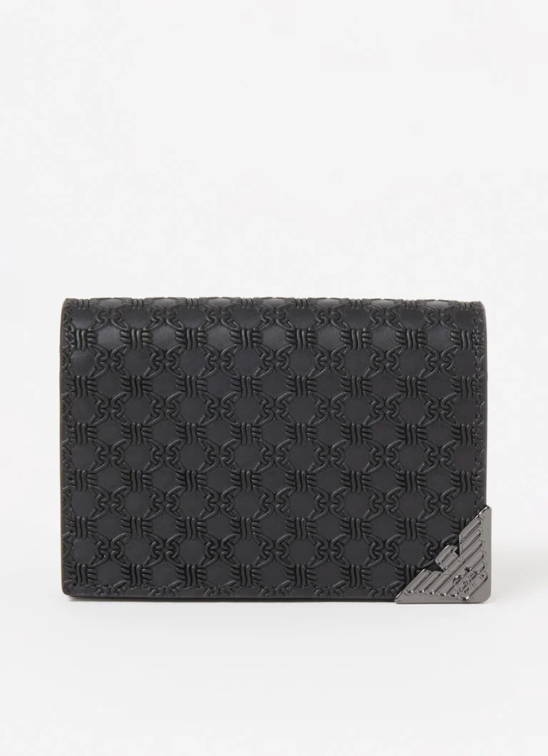 Emporio Armani bőr pénztárca logóval nyomtatva