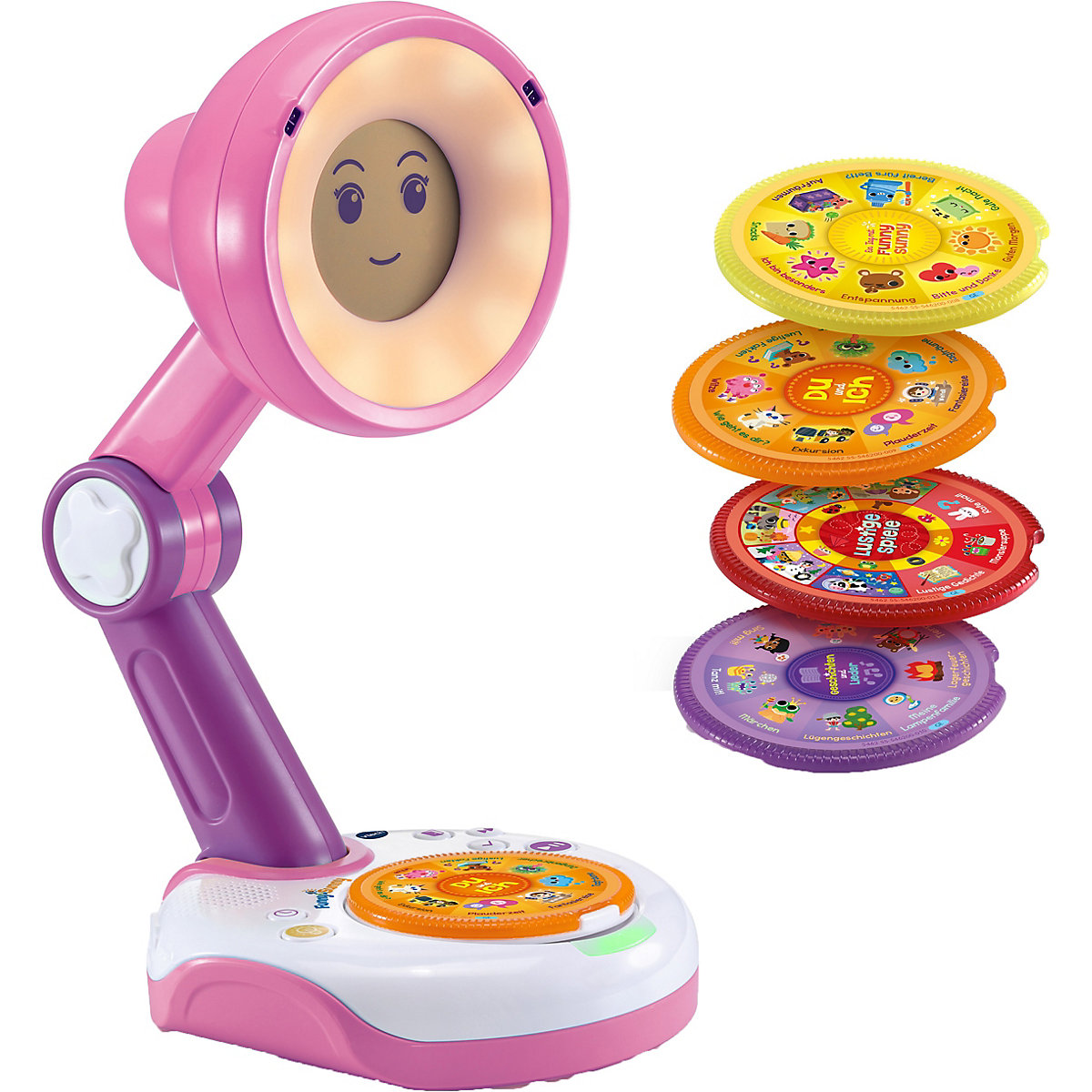 Funny Sunny, die interaktive Lampen-Freundin pink