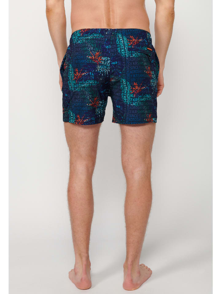KOROSHI Badeanzug in blau günstig kaufen