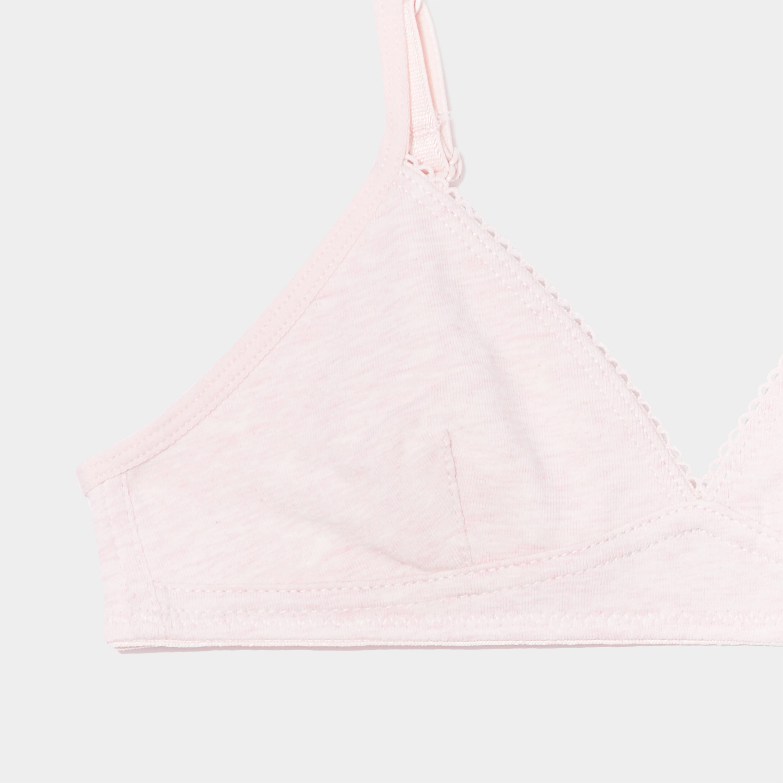 Lot 2 soutiens-gorge rose clair fille | La Halle