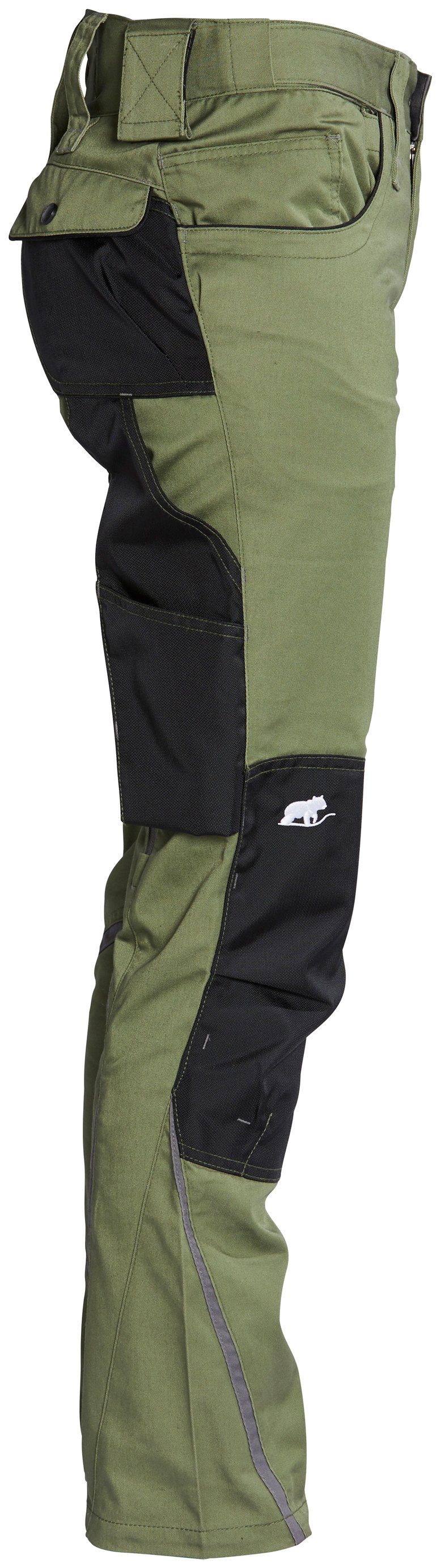 Northern Country Arbeitshose (langlebig durch 3-fach Innenbeinnaht + Verriegelungspunkte, 9 Taschen) für Damen mit Cordura®Verstärkungen und Reißverschlussbelüftung