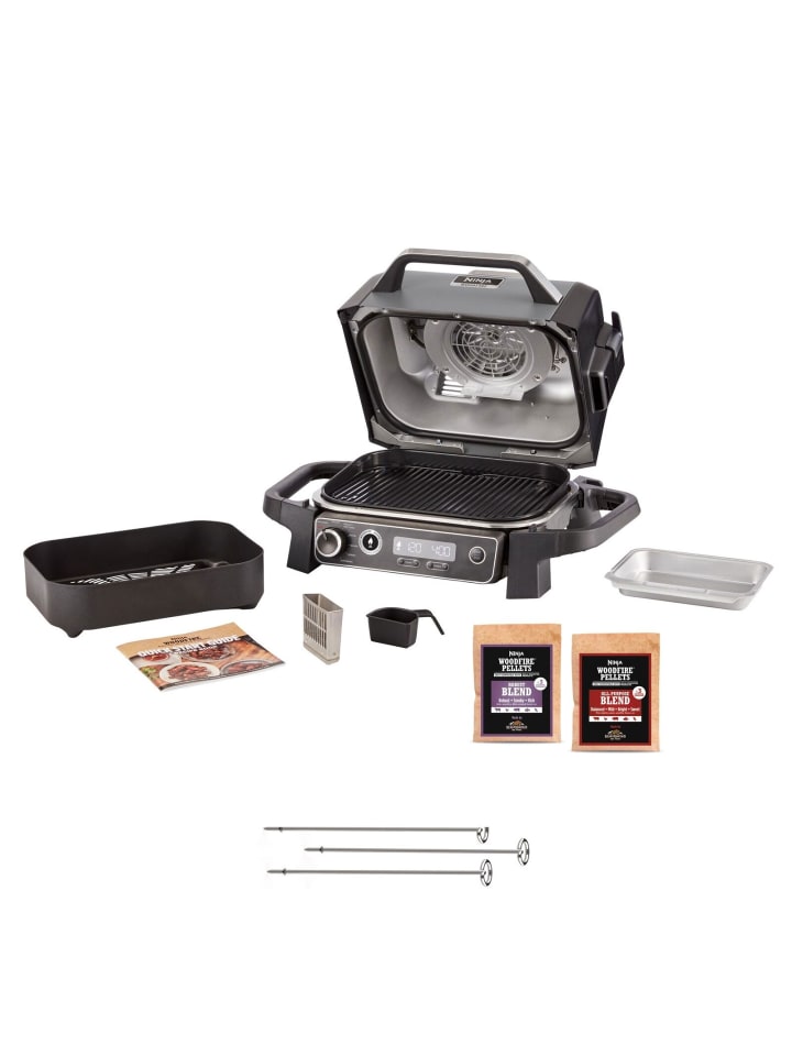 NINJA Outdoor Tischgrill OG701DE 1064 cm³ in Grau günstig kaufen