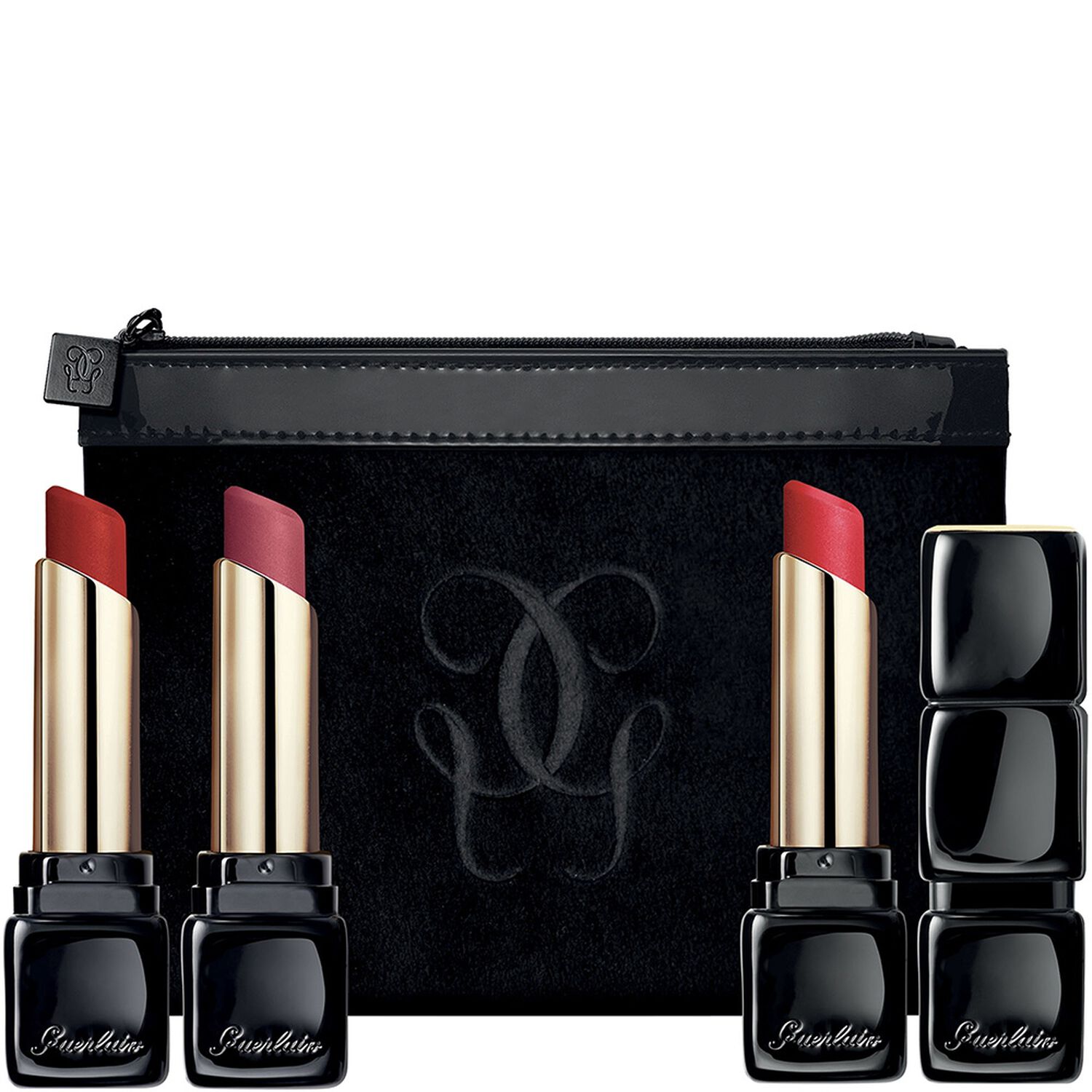 Guerlain KissKiss Coffret 3 Rouges à Lèvres Mat