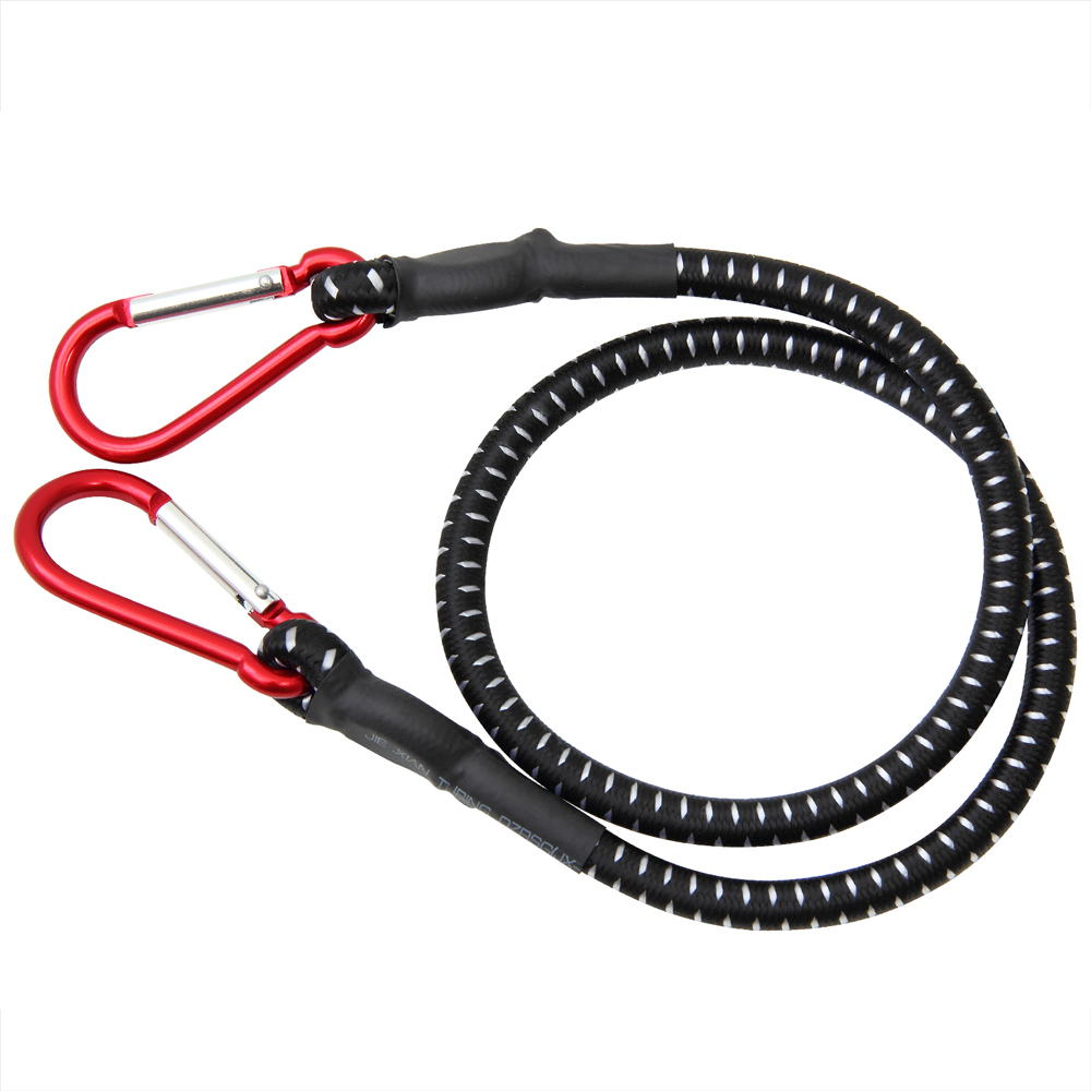 Casaria Deuba® Spanngummi Expander 100 x 1cm  schwarz / weiß / rot