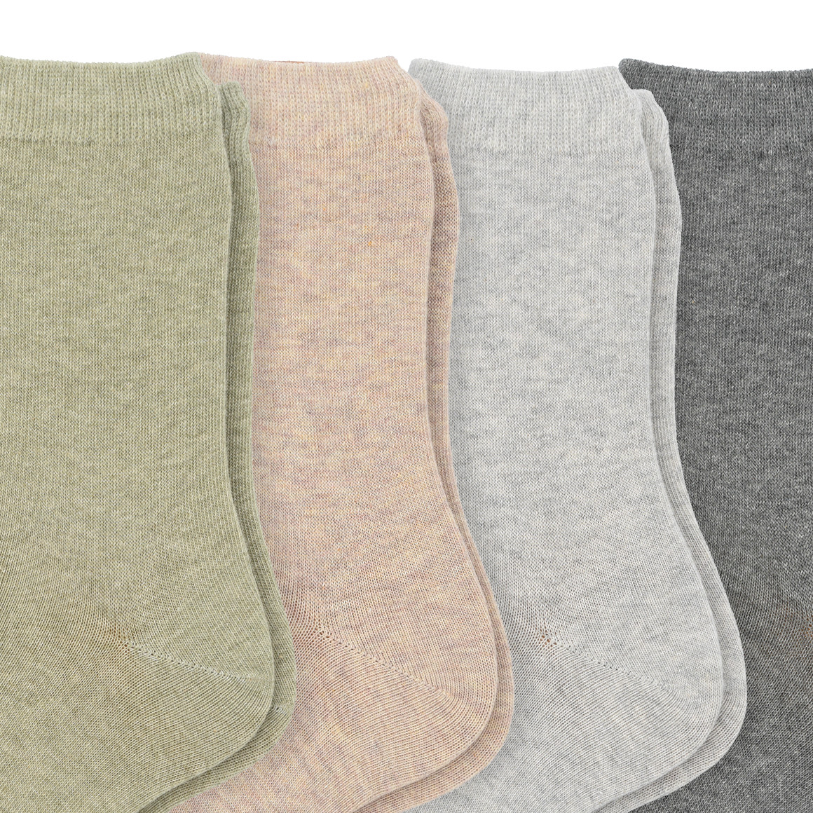 4 Paar Damen Socken in verschiedenen Farben