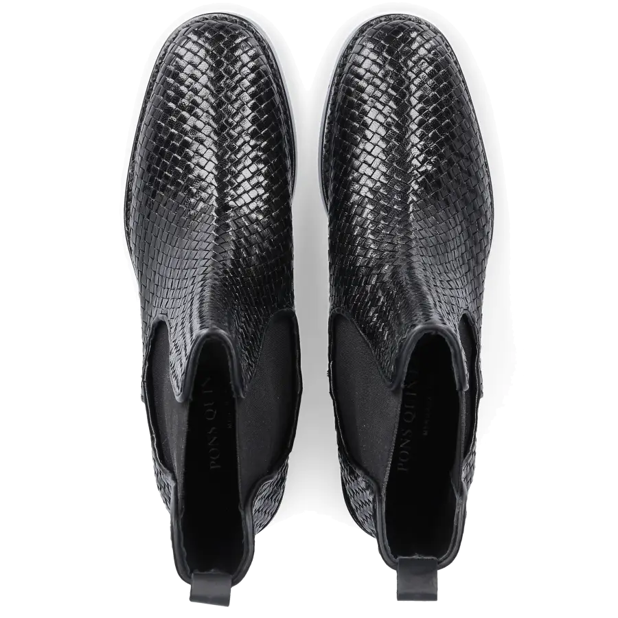 Pons Quintana - Chelsea Boots 90070T0 Kalbsleder - schwarz
