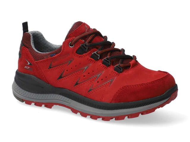 MEPHISTO Komfort Schnürer rot Seja Tex