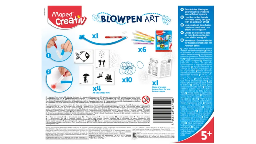 Maped Creatic Pustestifte 22teilig String Art