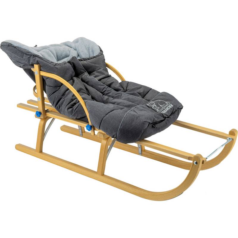Ress Schlittensack Eisbärchen Schlitten Kinder