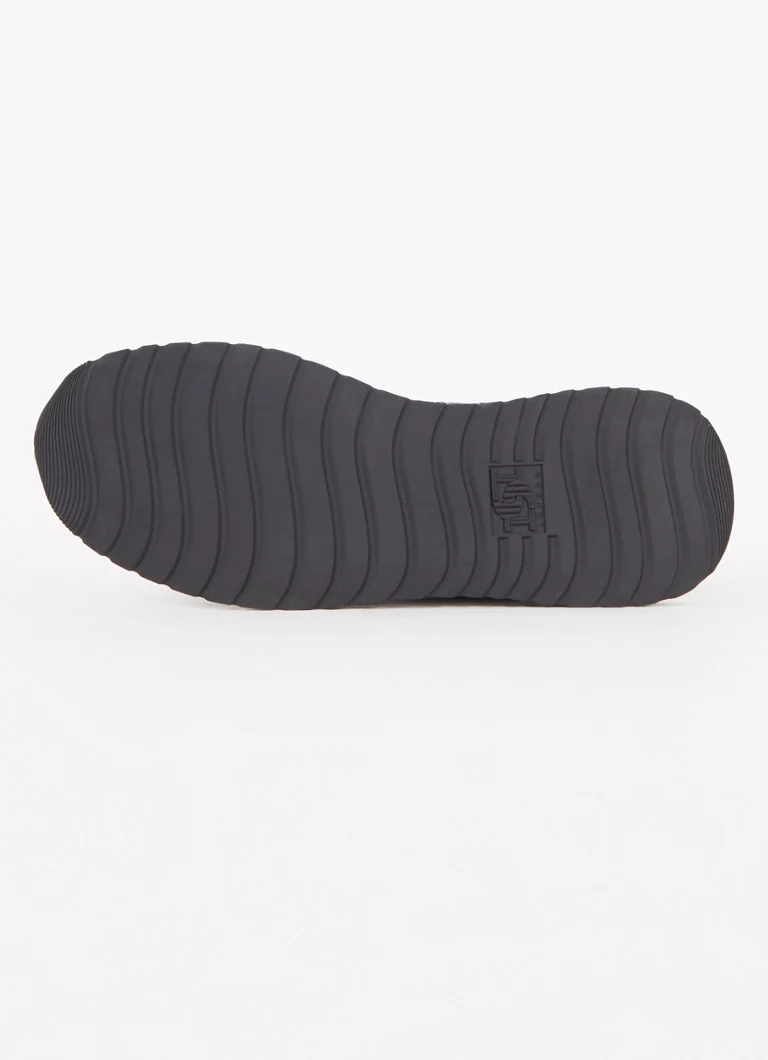 Buty sportowe Dune London Ego ze skórą i zdobieniami z kryształków