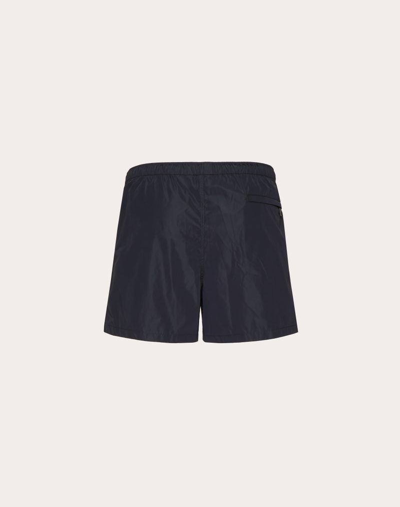 Maiô de nylon com tachas