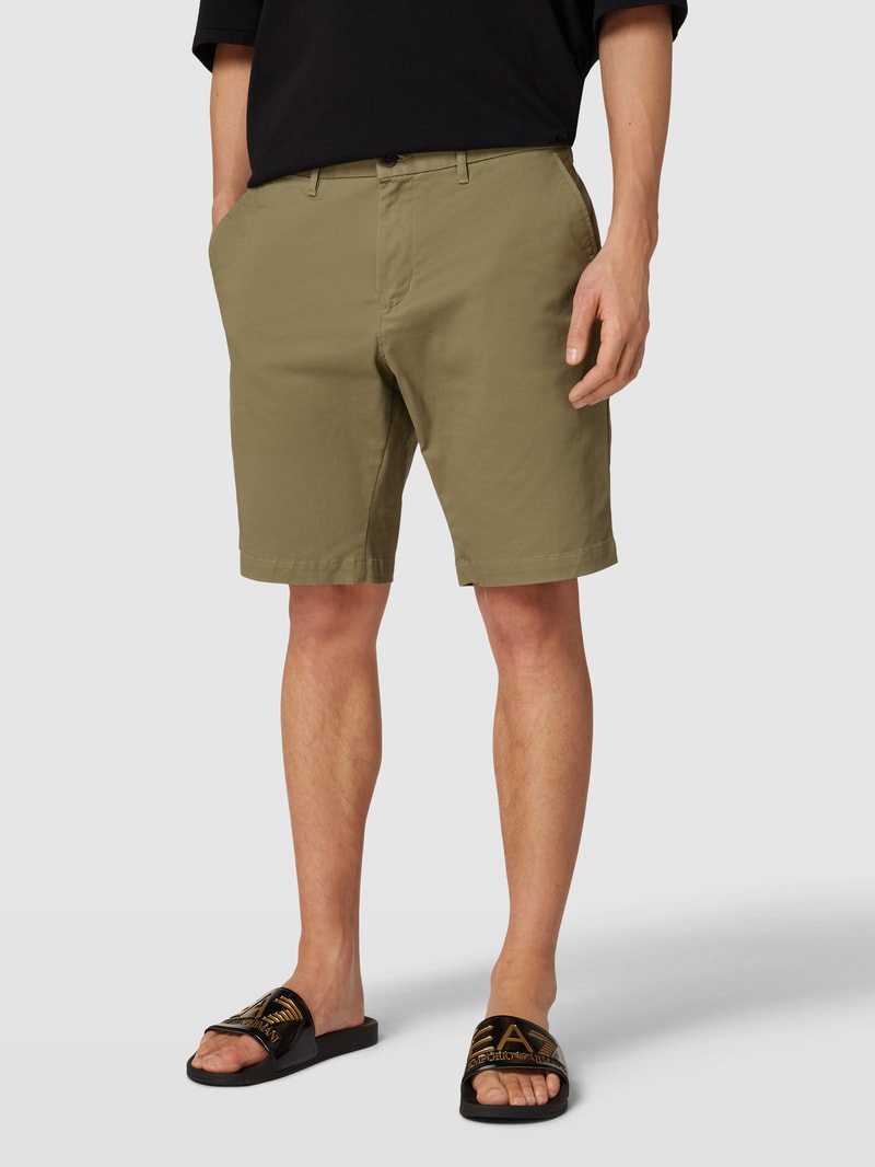 Chino-Shorts mit französischen Eingrifftaschen Modell 'HARLEM' in beige