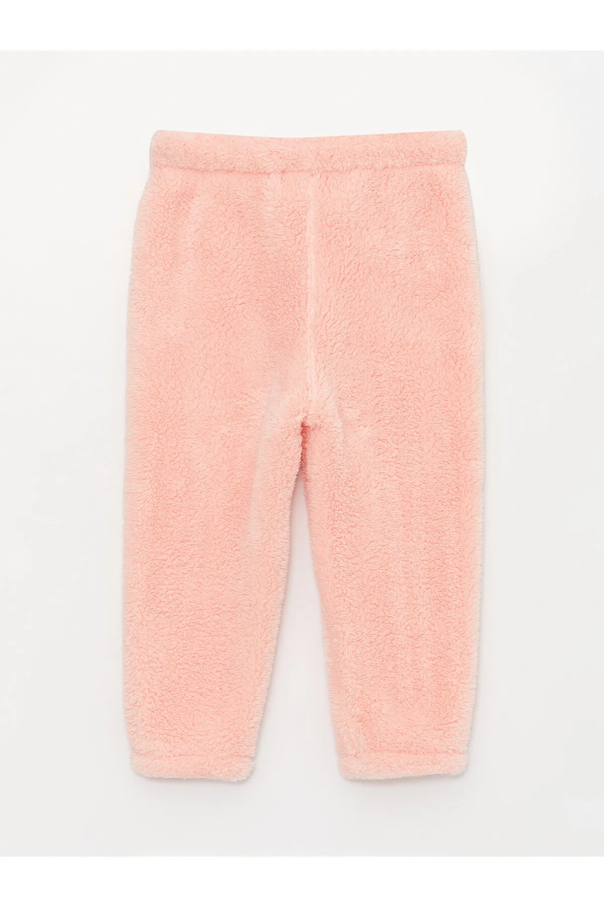 LC Waikiki  Langarm-Pyjama-Set aus besticktem Plüsch mit Rundhalsausschnitt für Babys und Mädchen