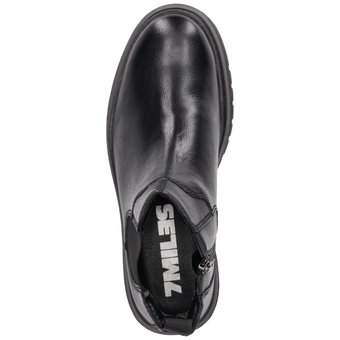 7MILES Chelsea Boots in schwarz