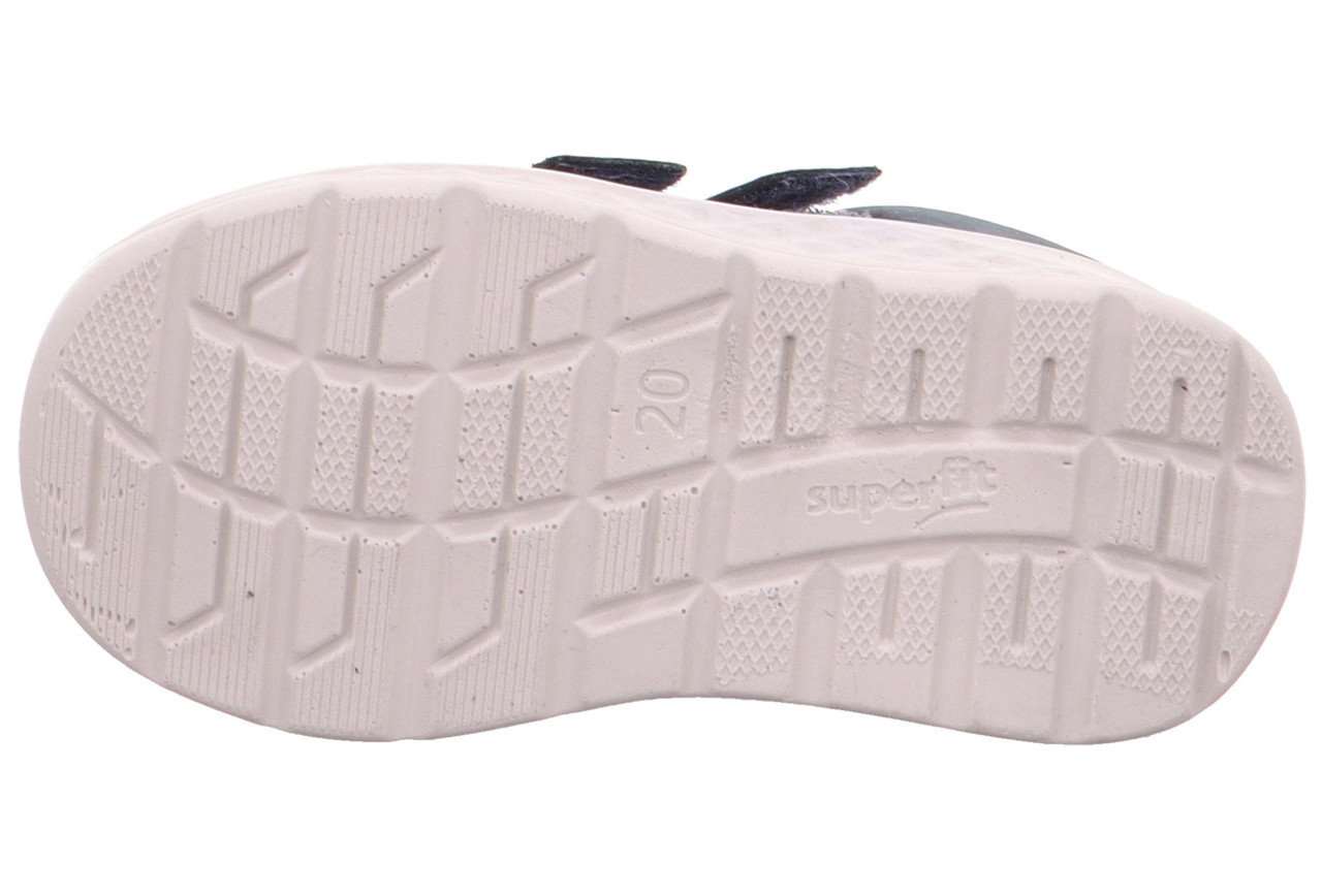BREEZE - Blau/Rosa Sneaker low mit Klettverschluss