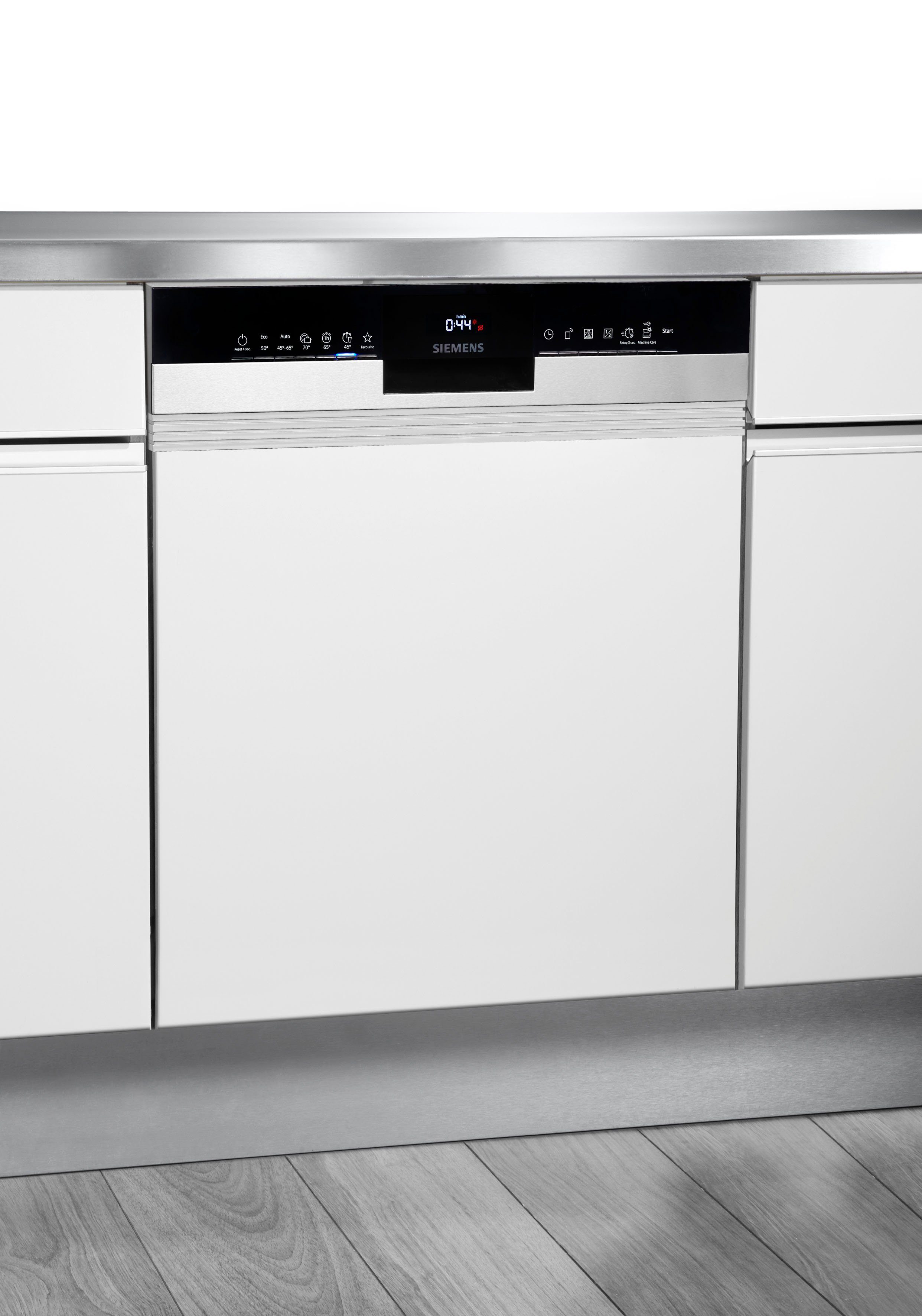 SIEMENS teilintegrierbarer Geschirrspüler iQ300, SN53ES05DE, 13 Maßgedecke, 4 Jahre Garantie inklusive