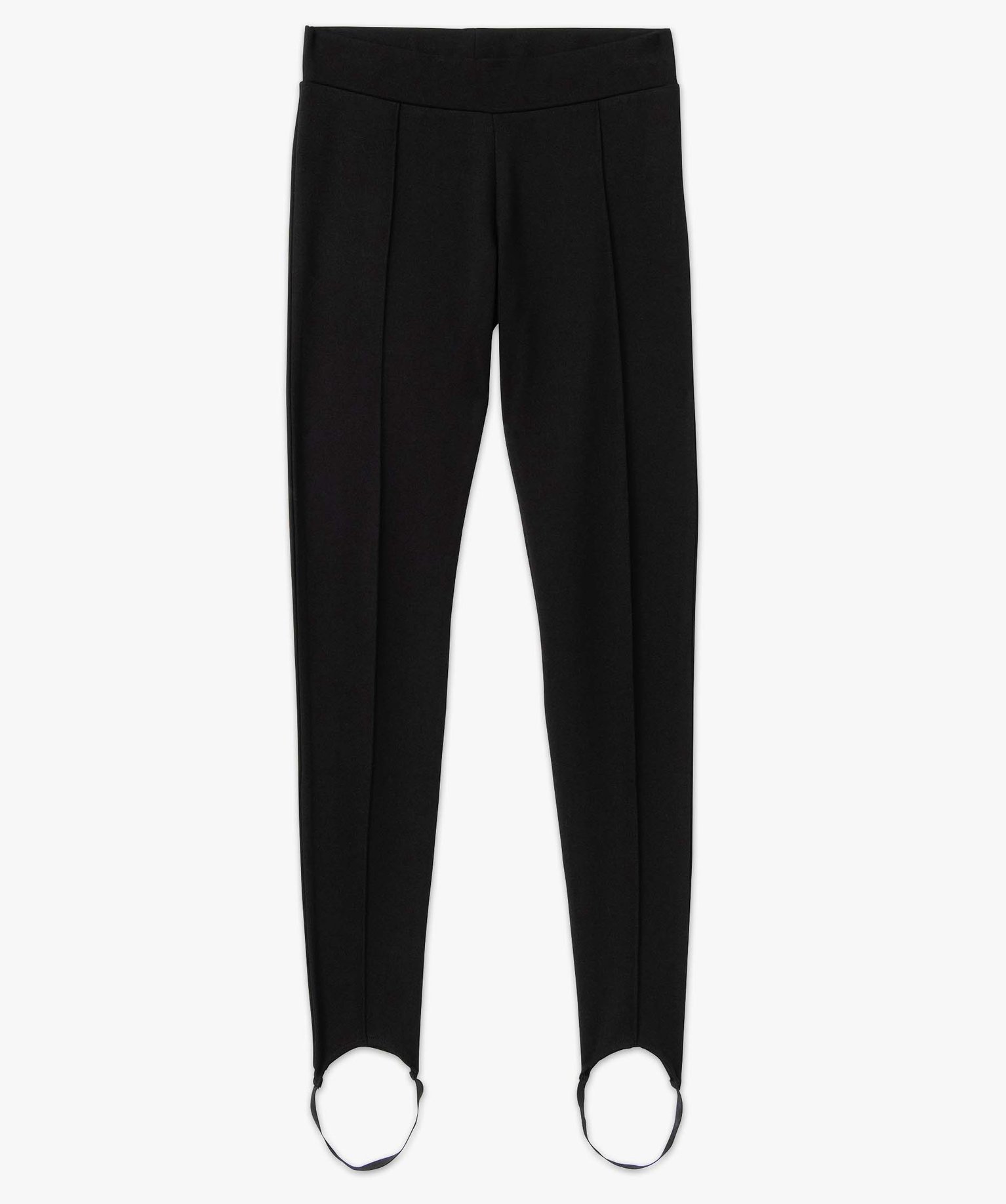 Pantalon fuseau femme uni noir | GEMO