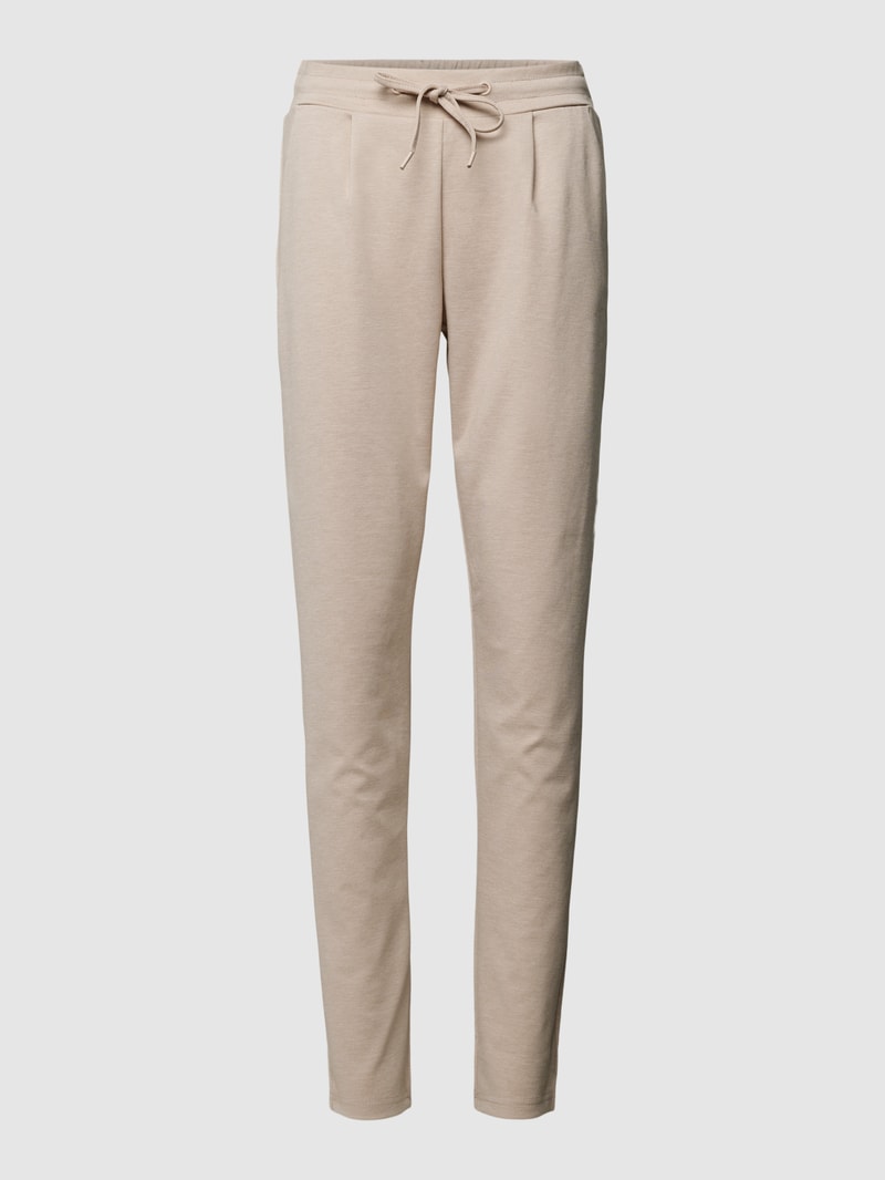 Sweatpants mit Tunnelzug Modell 'KATE' in beige