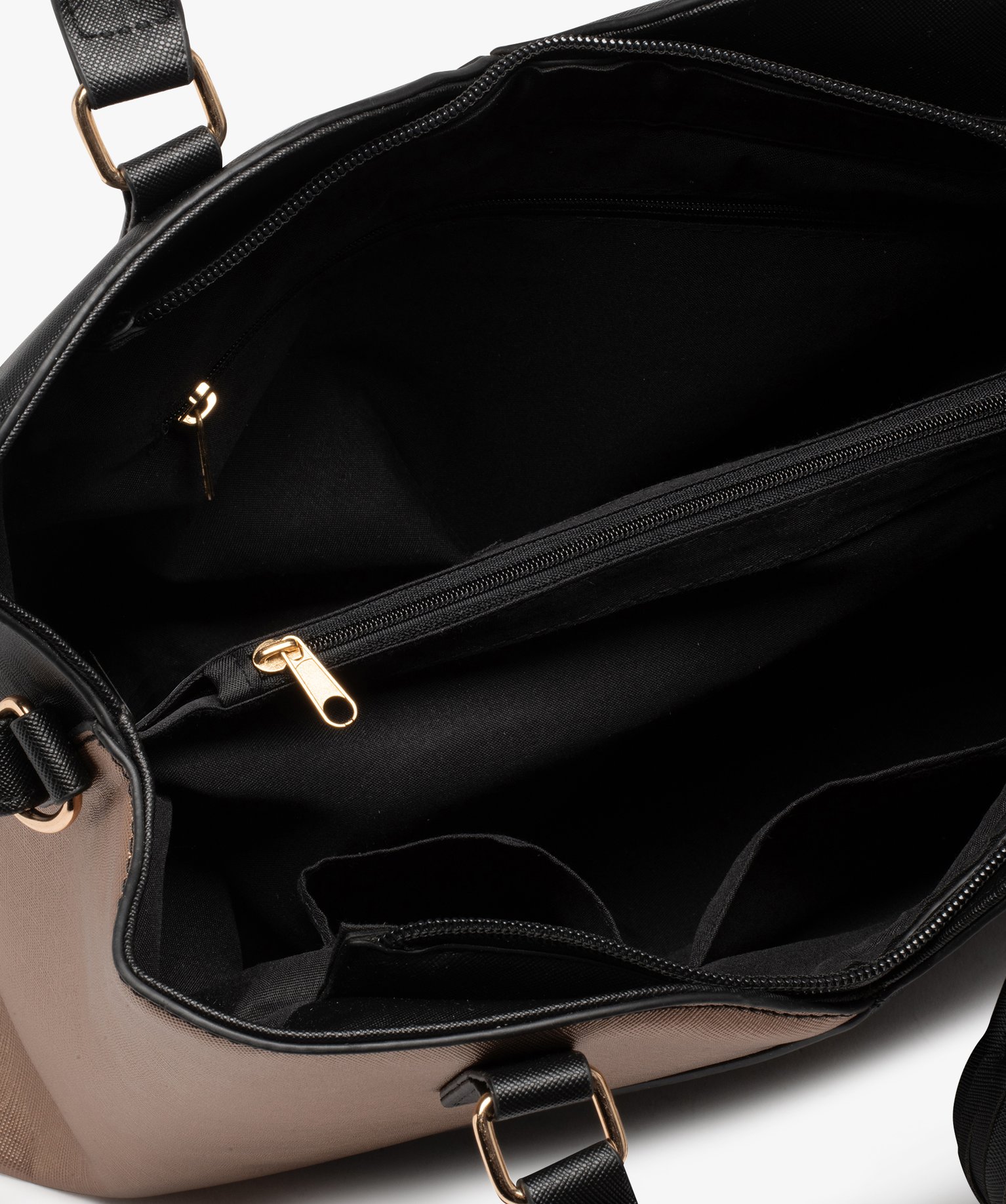 Sac à main avec bandoulière amovible femme noir | GEMO