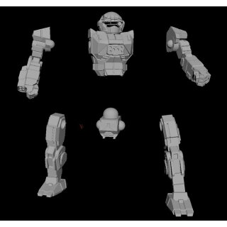 Commando COM-2D Mech - 25 Tons – TRO Succession Wars
