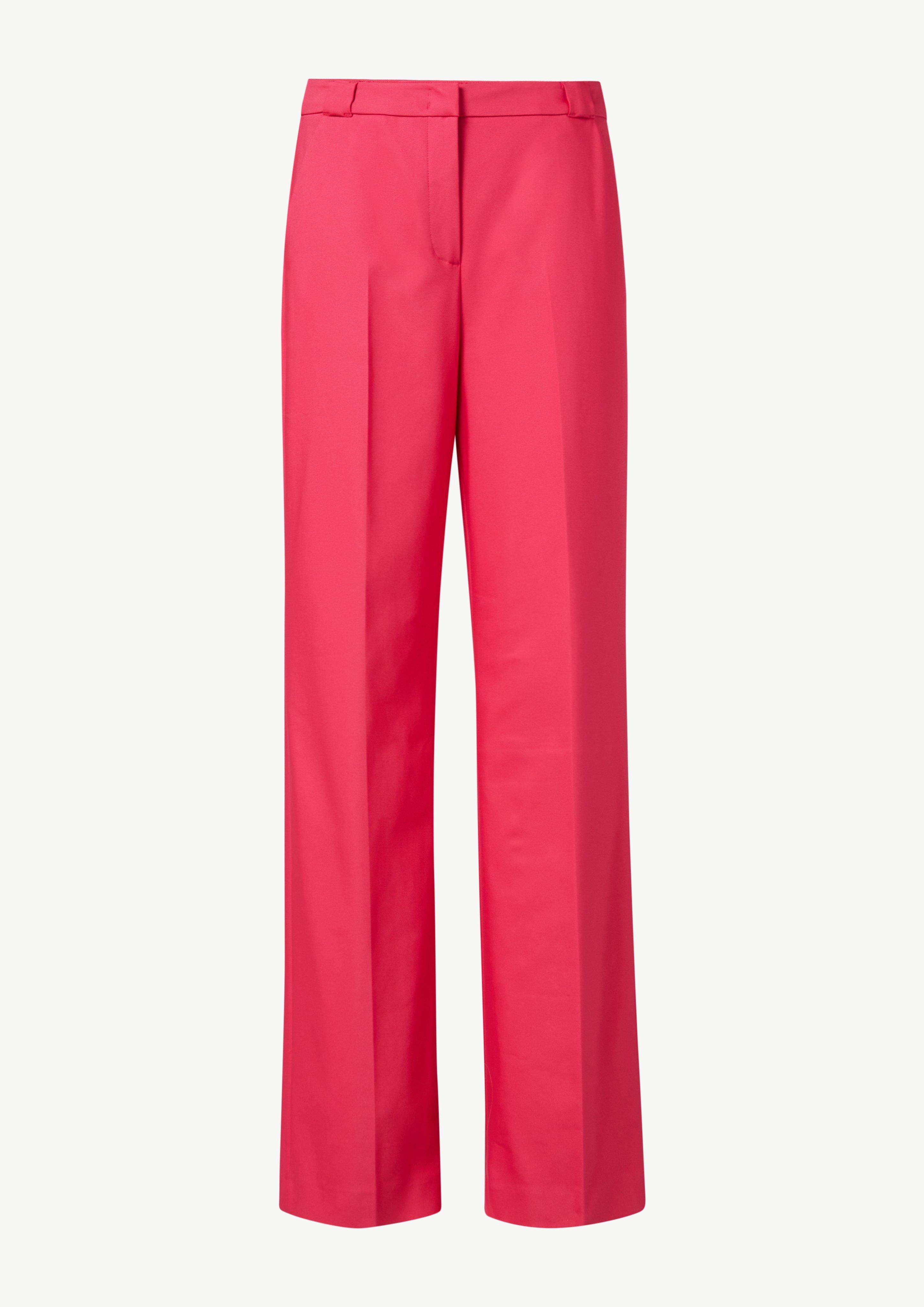 Regular: Hose aus Baumwollmix - pink