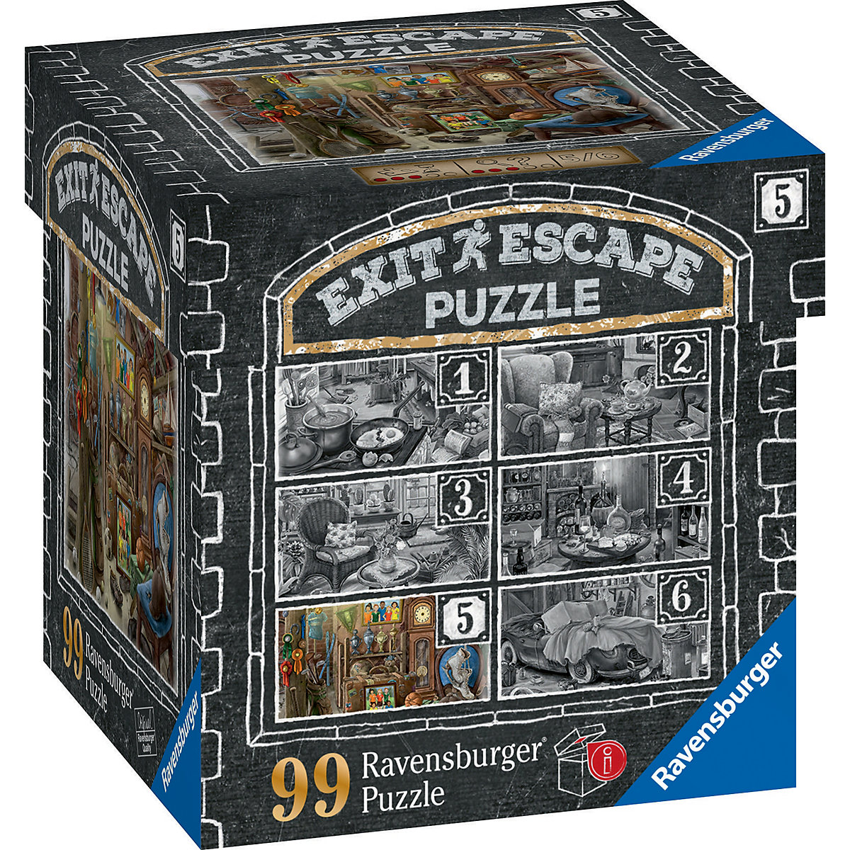 EXIT Puzzle - Im Gutshaus 5 - Dachboden, 99 Teile