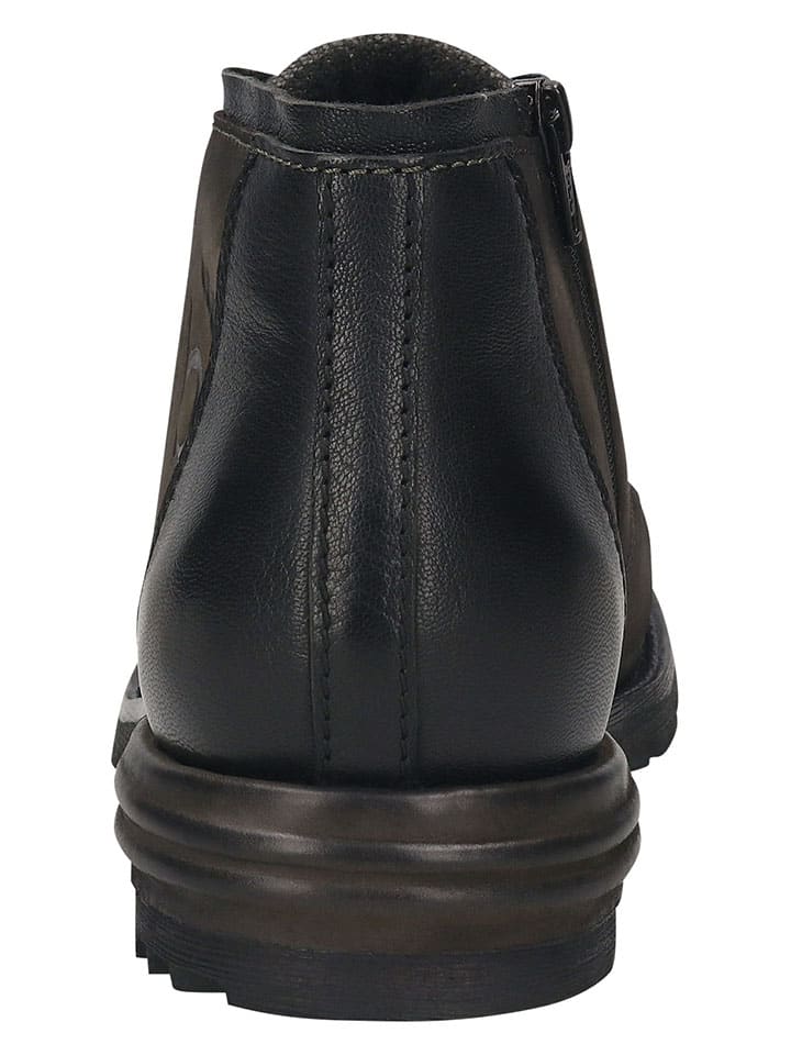 Bugatti Leder-Boots in Braun günstig kaufen