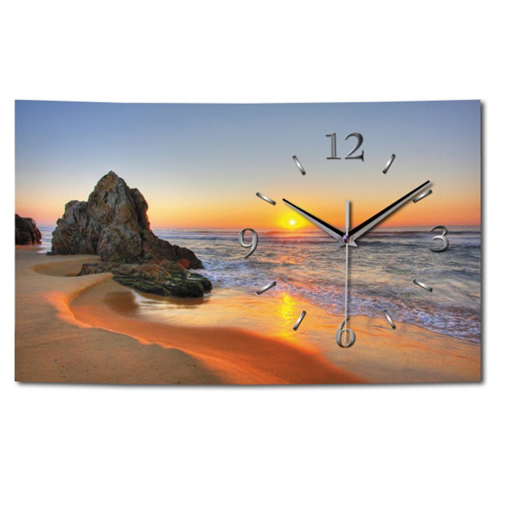 Kreative Feder Funkwanduhr 3D Design-Wanduhr 