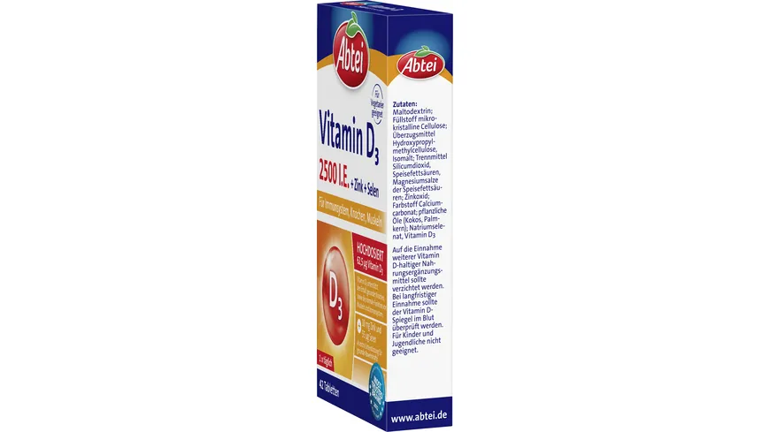 ABTEI Vitamin D3 2500 I.E.