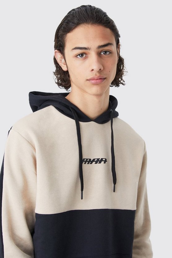 Coloblock Man Hoodie