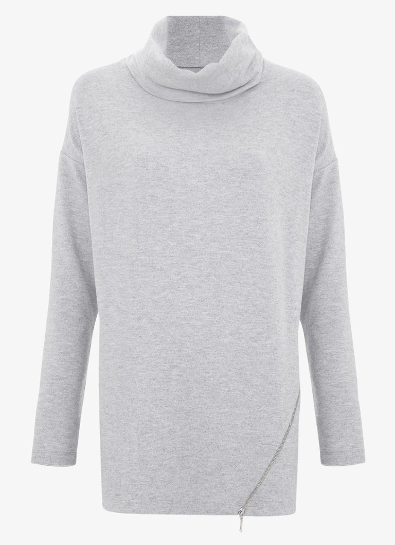 Pulover Phase Eight Klara din tricot fin cu guler înalt