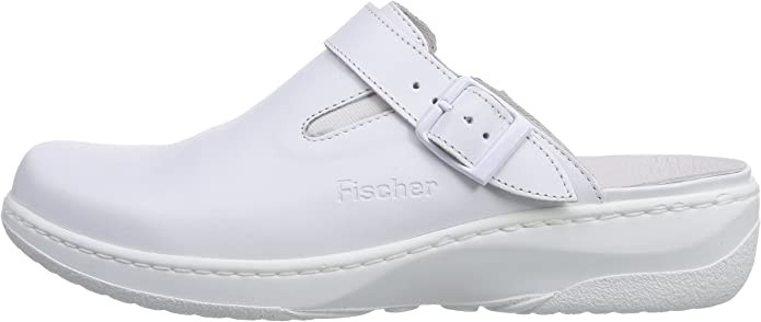 FISCHER MARKENSCHUH Komfort Sandalen weiss