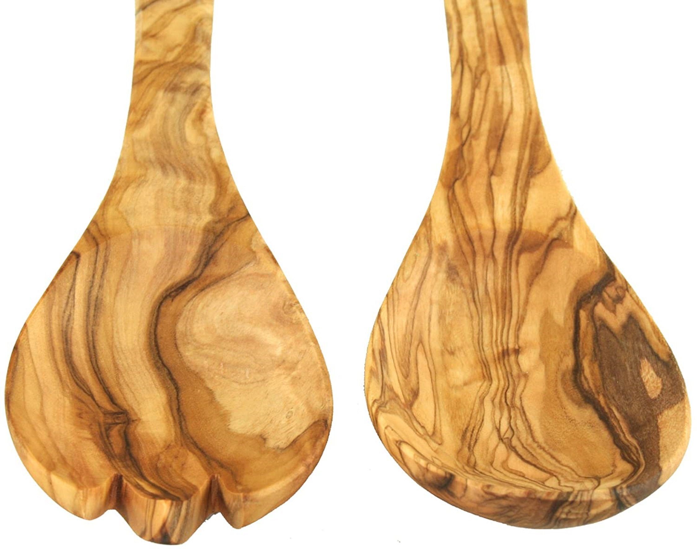 Soapbrothers Besteck-Set Besteck Olivenholz für die Küche, als Set zwischen zwei bis 6 Teilen, Olivenholz